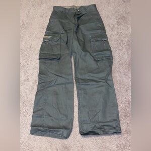 Boys Green Cargo Pants